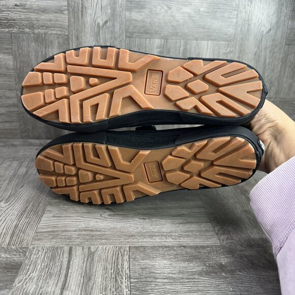 Vans Mary Jane Style 93 Women's size 7 Triple Black Shoes - Picture 7 of 8